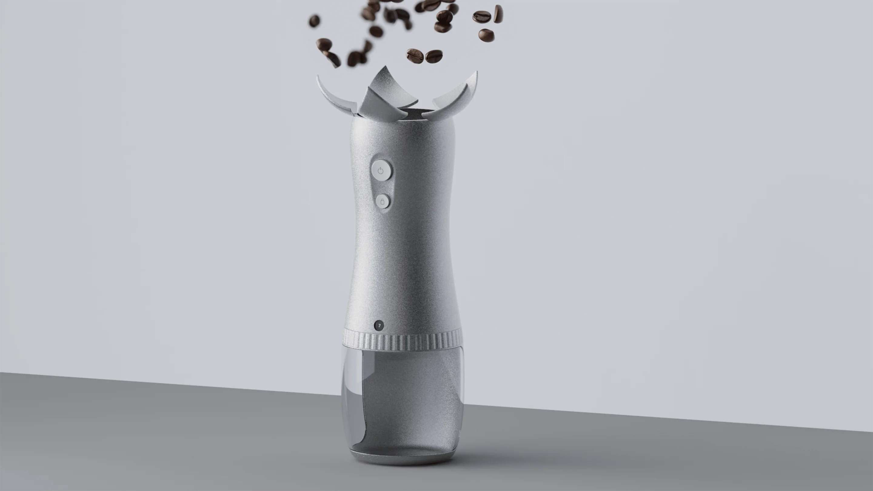 Coffee Grinder with beans
