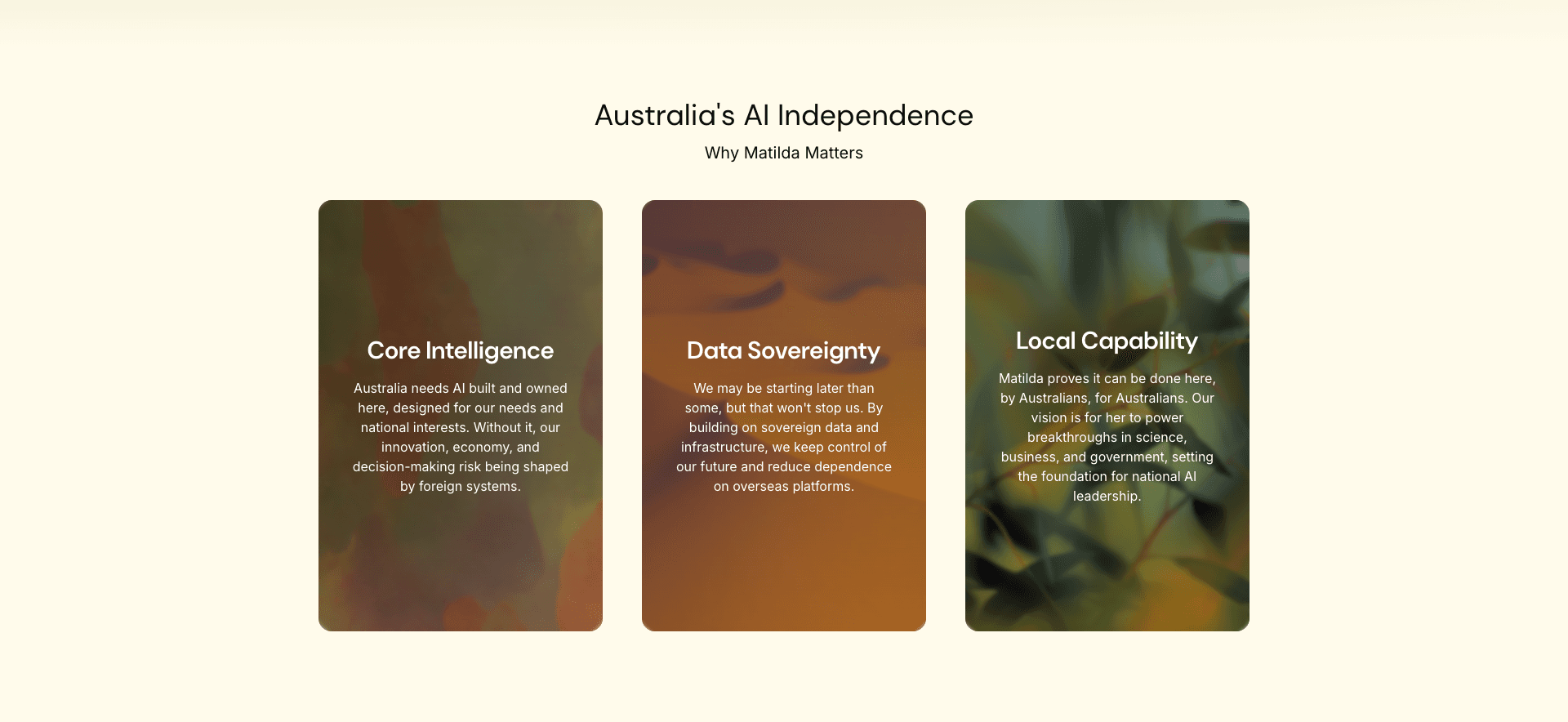 Australian-style imagery